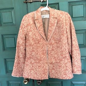 Doncaster peach and cream women’s blazer.